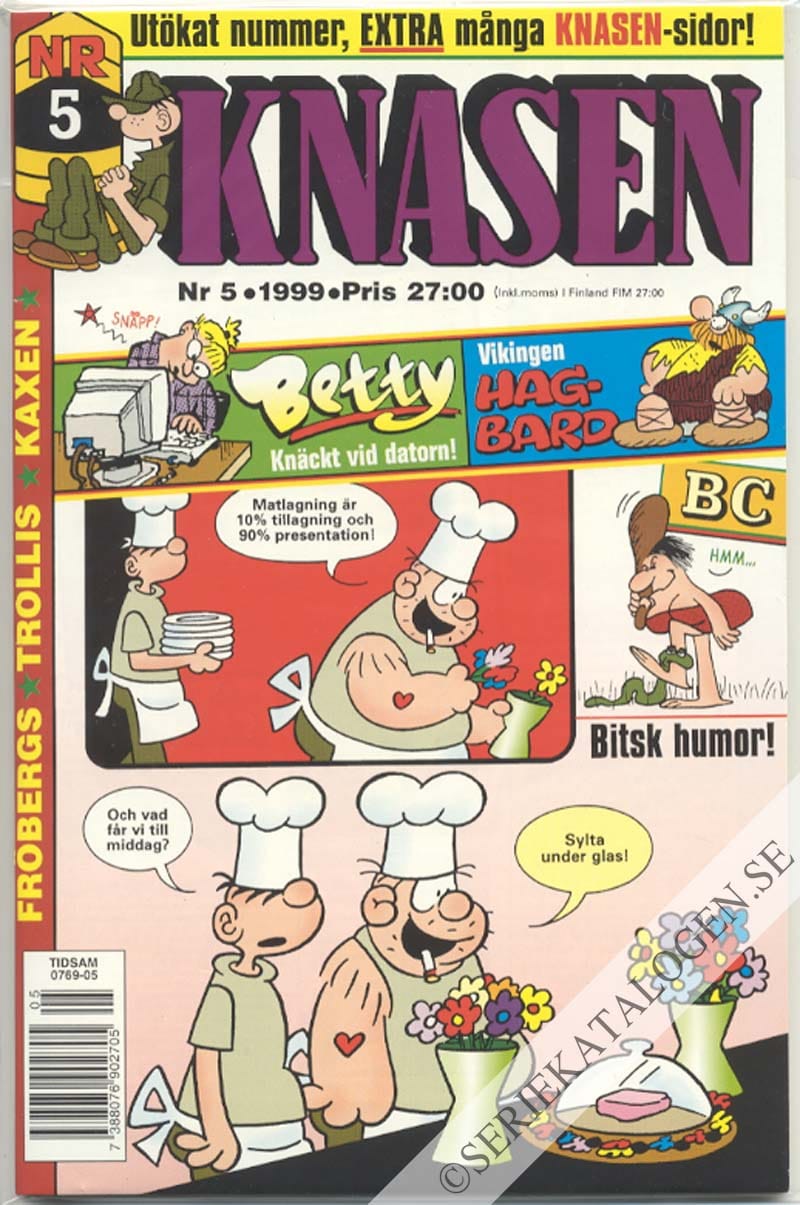 Framsida på Knasen #5 (1999)