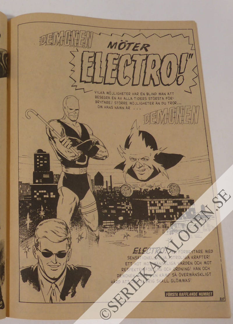 Exempel på Här kommer Demonen - mannen utan fruktan! (1966)