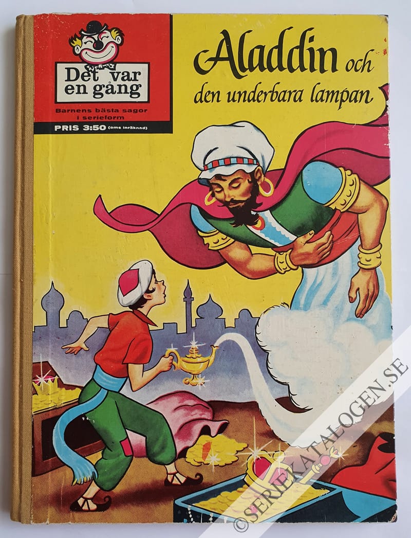 Framsida på Det var en gång Aladdin och den underbara lampan (1967)