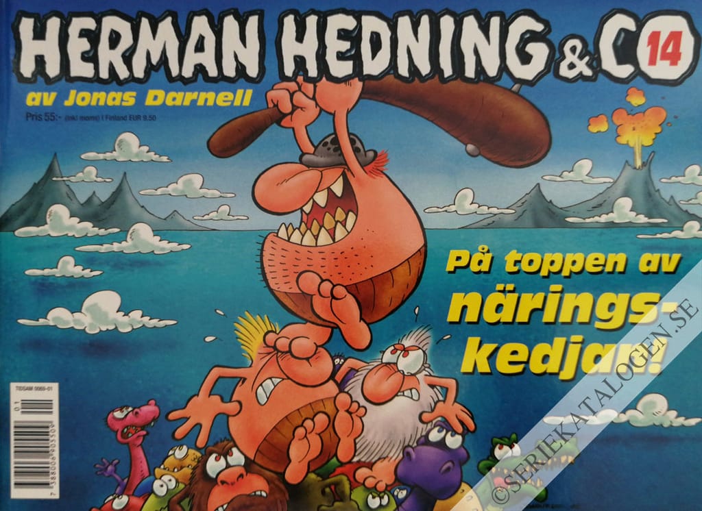 Framsida på Herman Hedning & co På toppen av näringskedjan! (2005)