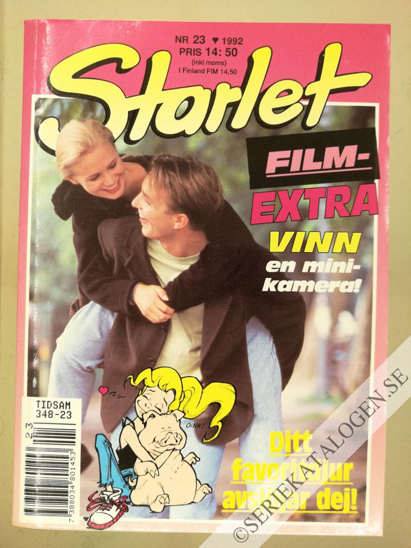 Framsida på Starlet #23 (1992)