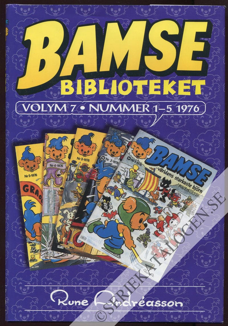 Framsida på Bamsebiblioteket #7 (2003)