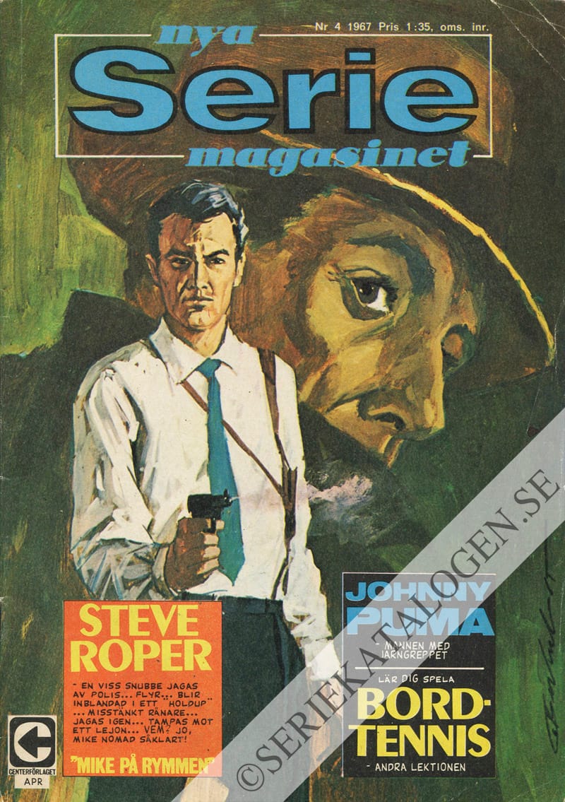 Framsida på Seriemagasinet #4 (1967)