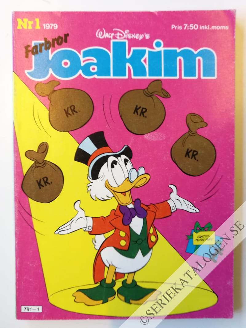 Framsida på Joakim #1 (1979)
