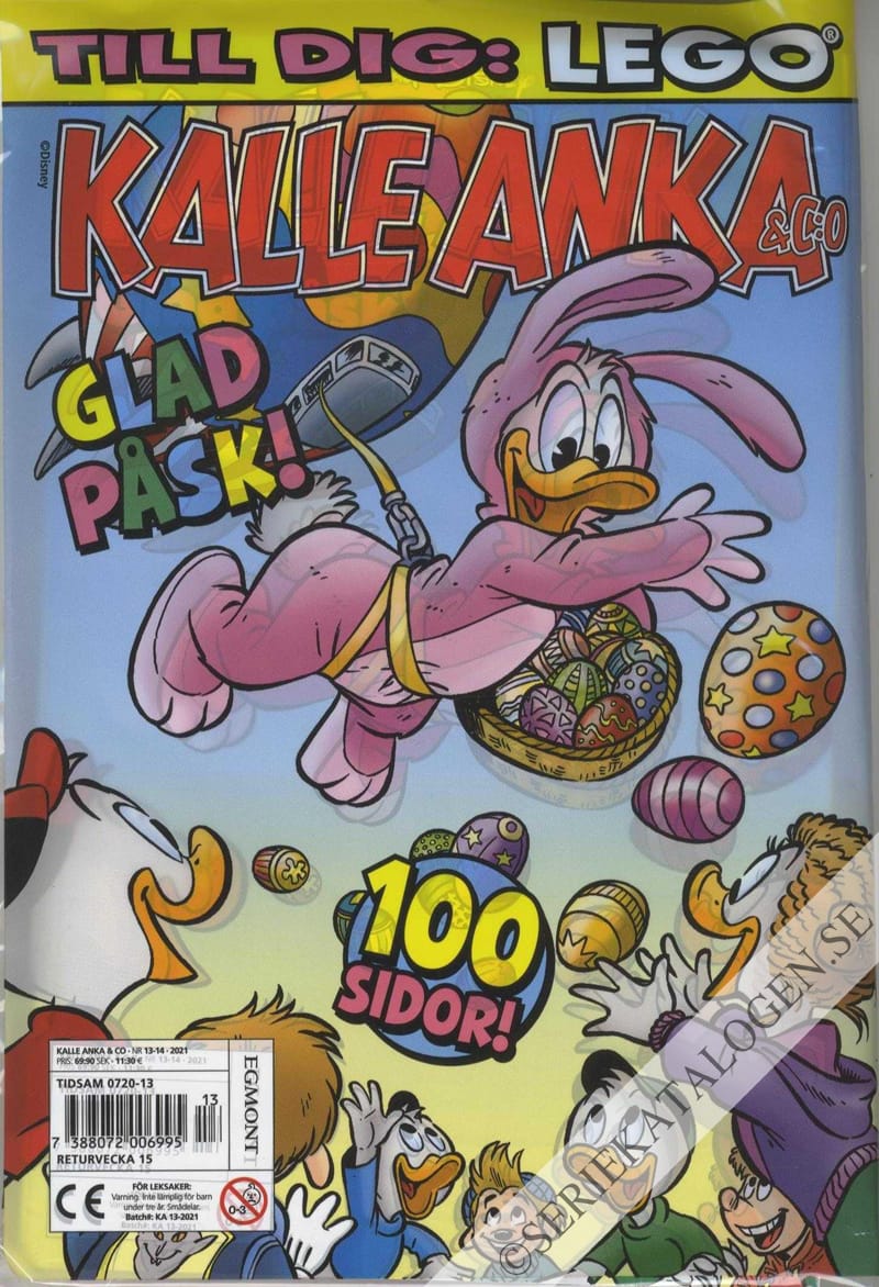 Framsida på Kalle Anka & C:o #13-14 (2021)