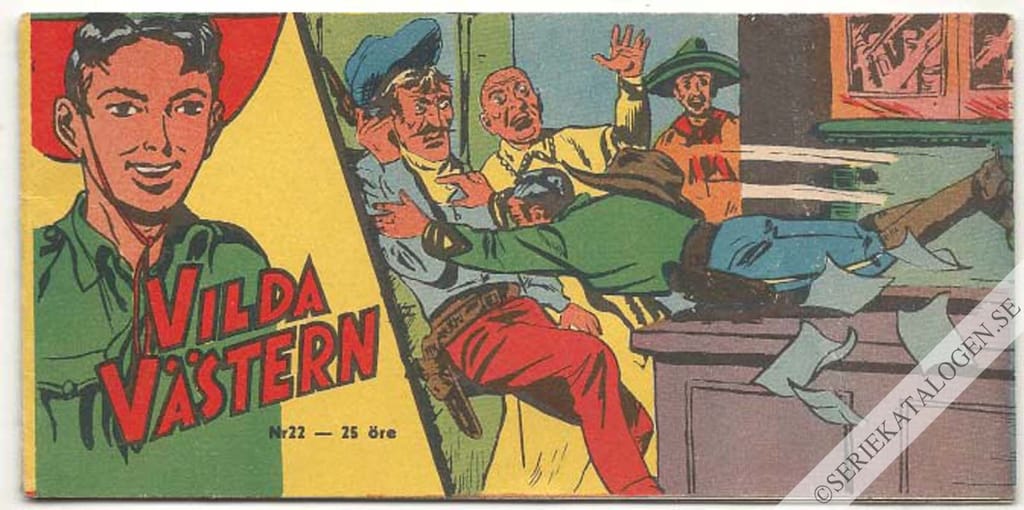 Framsida på Vilda Västern #22 (1958)
