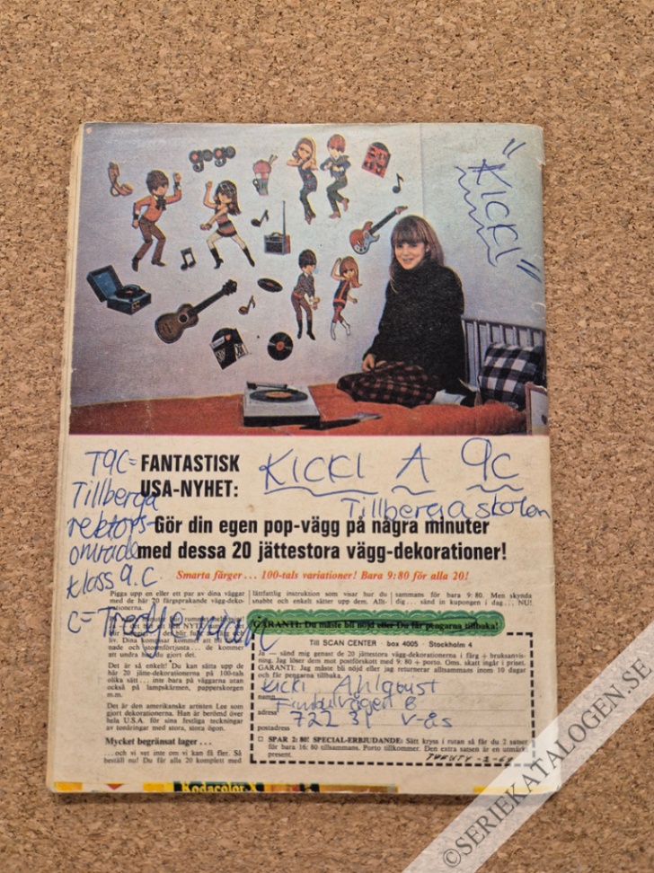 Baksida på Kär i fel kille? (1968)