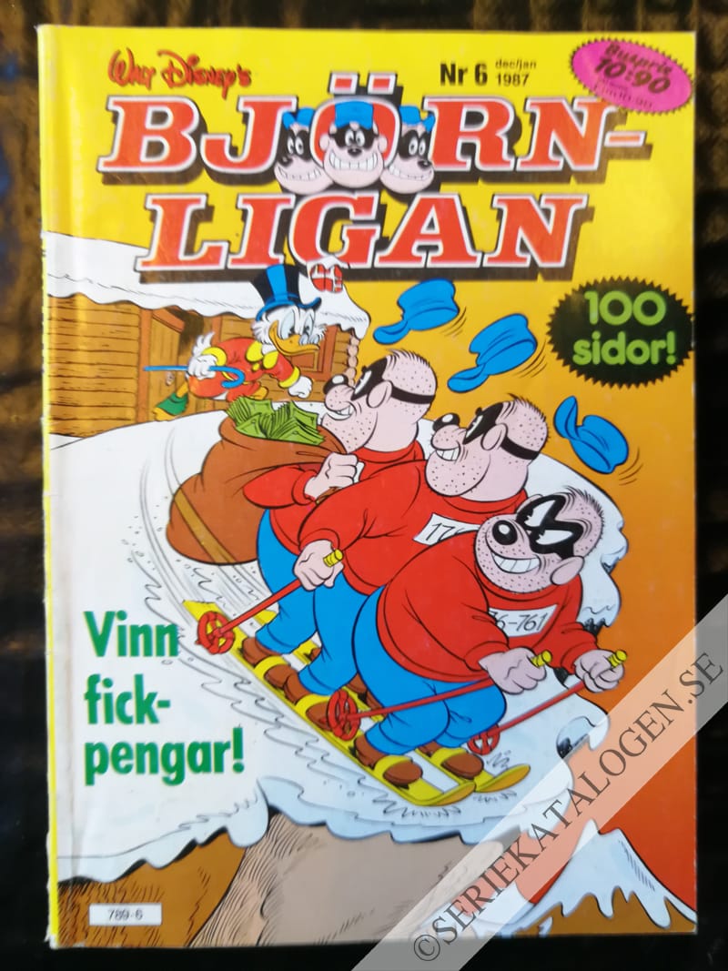 Framsida på Björnligan #6 (1987)
