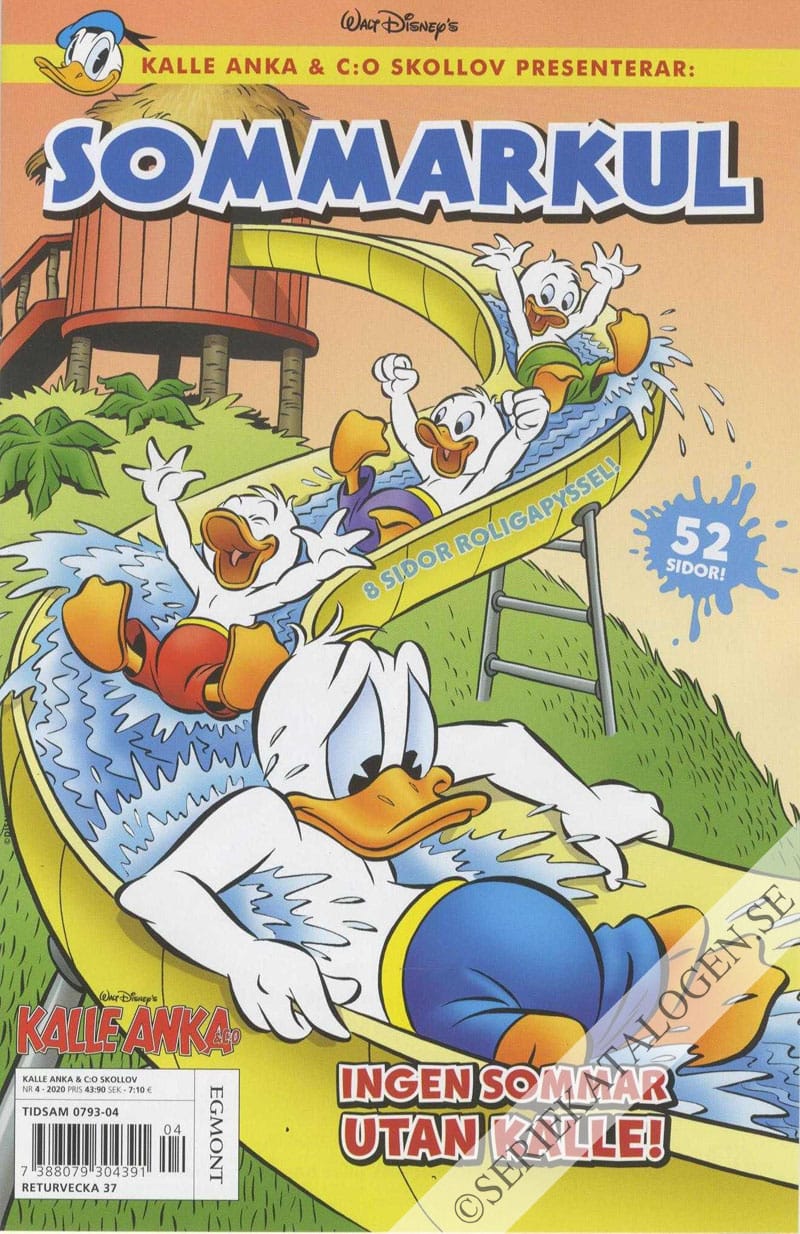 Framsida på Kalle Anka & C:o - Skollov Kalle Anka & C:o skollov presenterar: Sommarkul (2020)