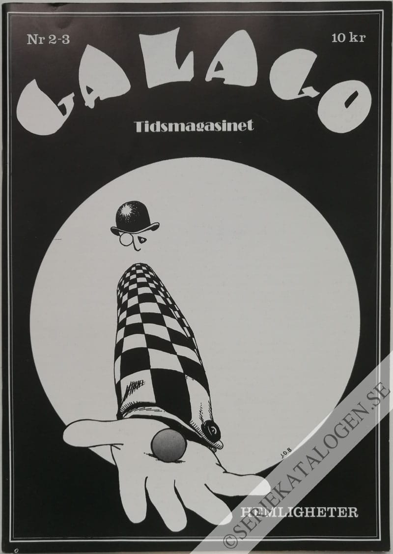 Framsida på Galago #2-3 (1980)