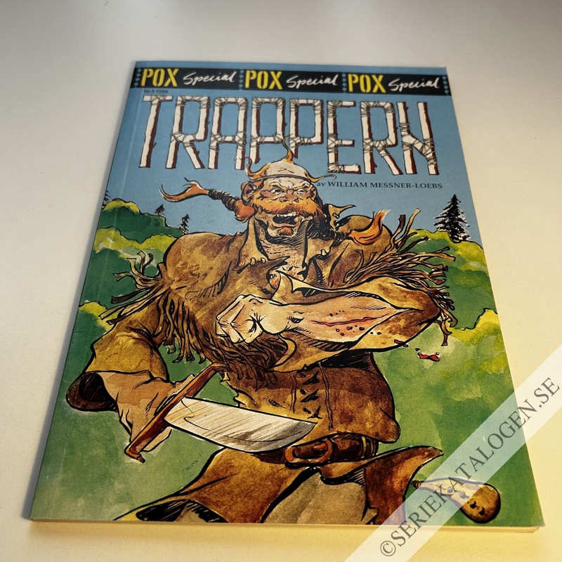 Framsida på Pox special Trappern (1988)