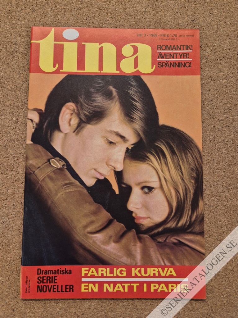 Framsida på Tina #3 (1969)
