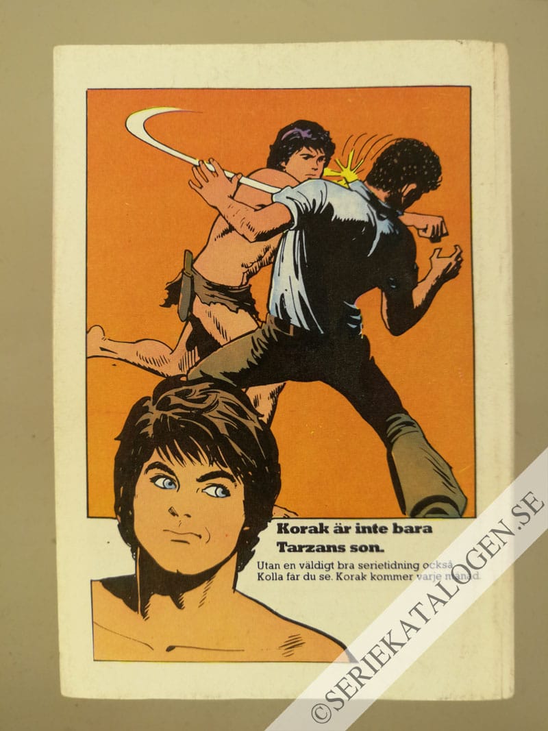 Baksida på Privat krig (1982)