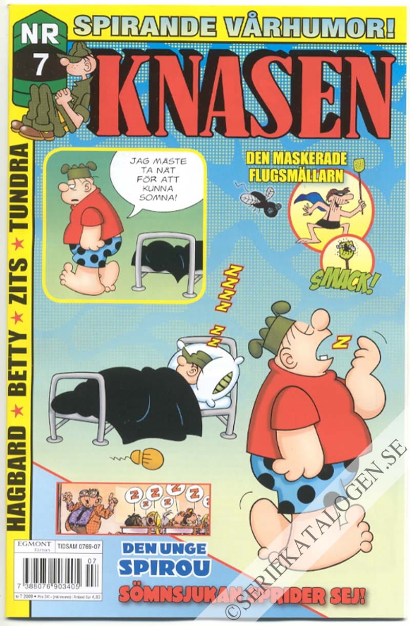 Framsida på Knasen #7 (2009)