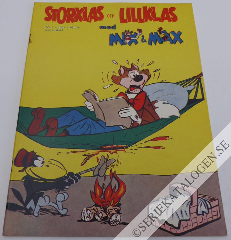 Framsida på Storklas och Lillklas #7 (1961)