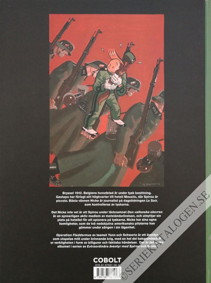 Baksida på Operation Fladdermus (2015)