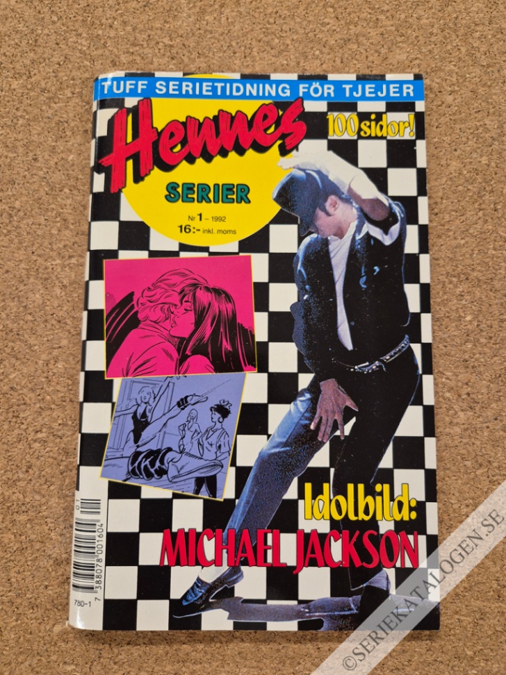 Framsida på Hennes serier #1 (1992)