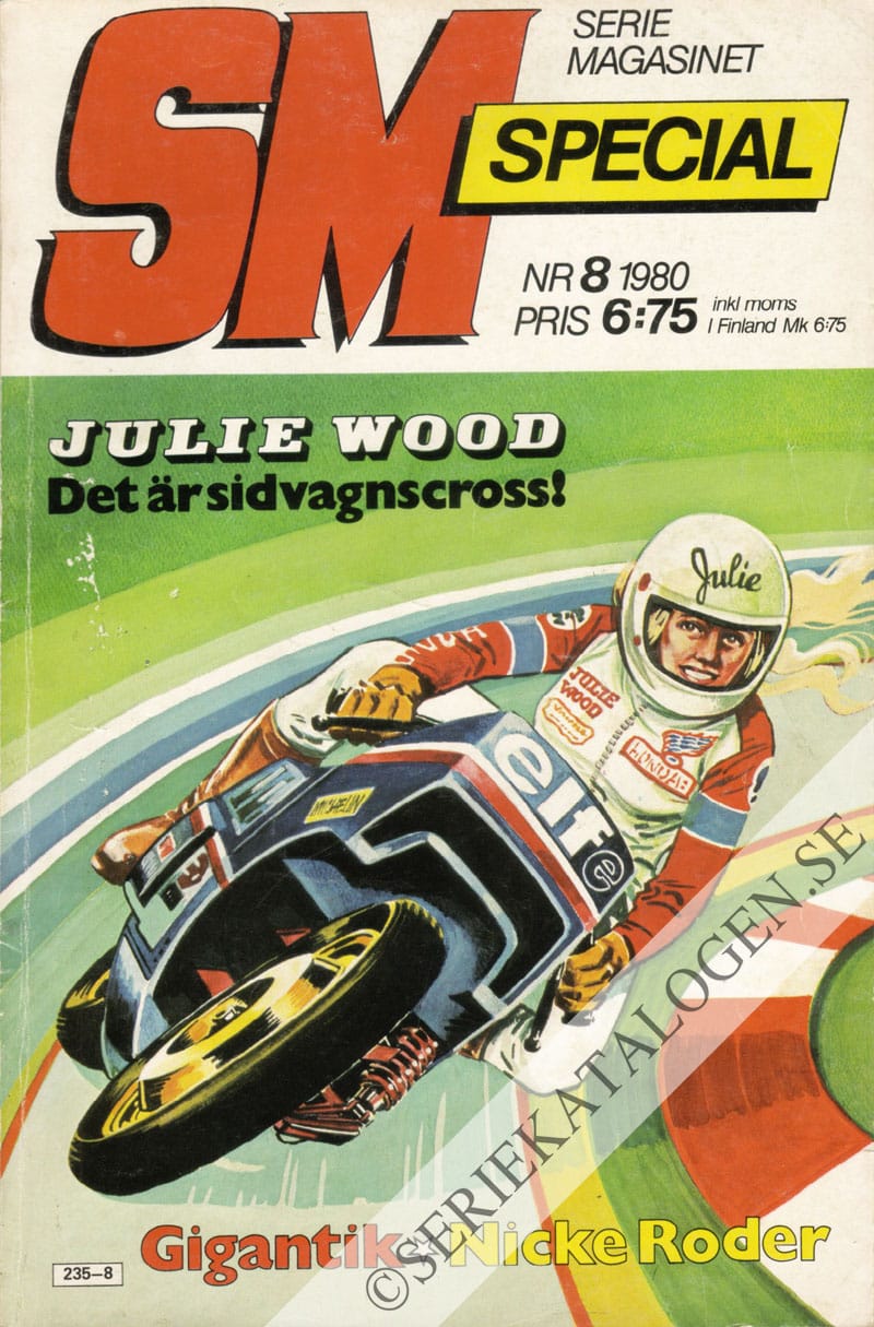 Framsida på Seriemagasinet specialalbum #8 (1980)