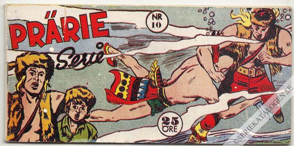 Framsida på Prärie-serier #10 (1957)