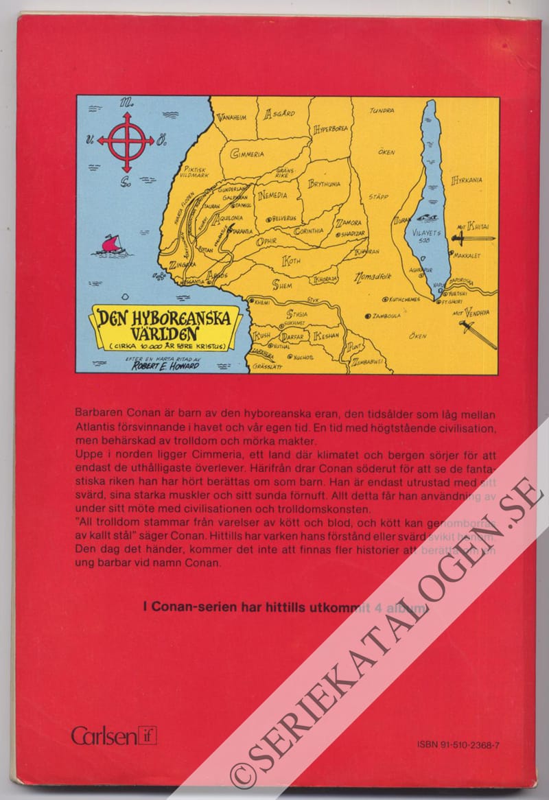 Baksida på Den gröna kejsarinnan (1979)
