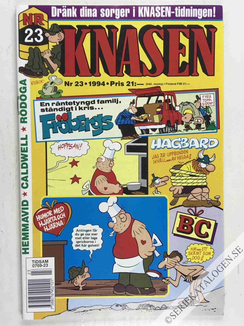 Framsida på Knasen #23 (1994)