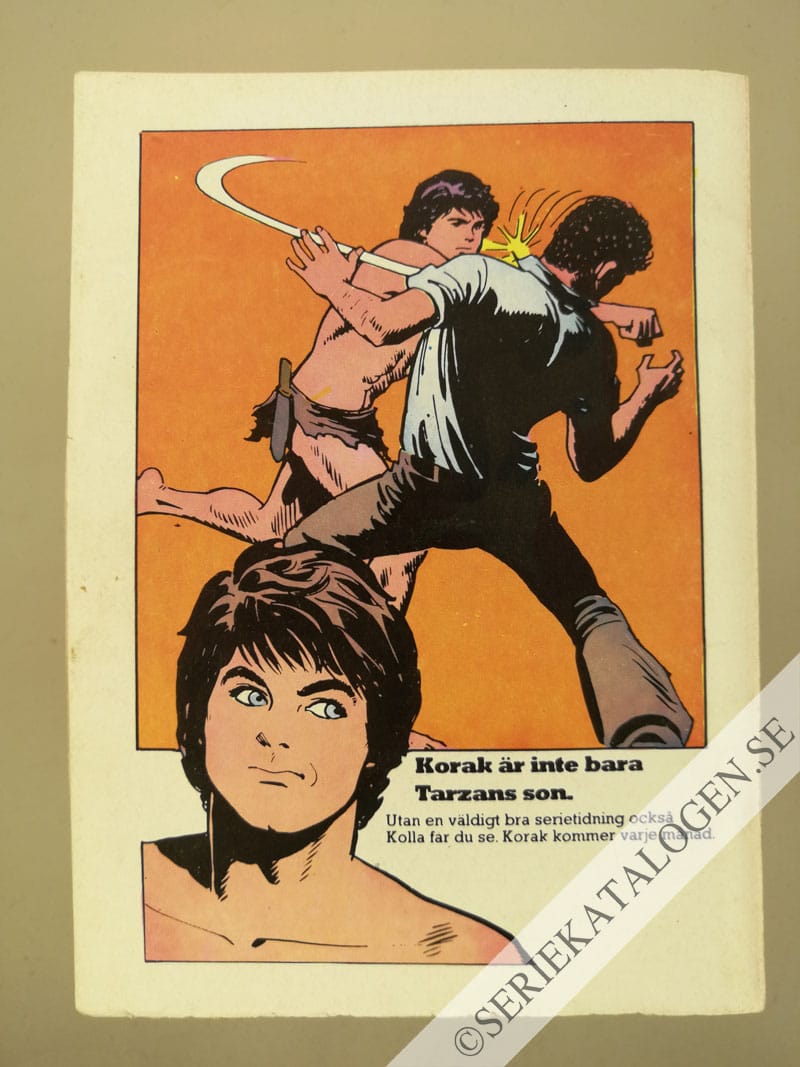 Baksida på Dödspatrullen (1984)
