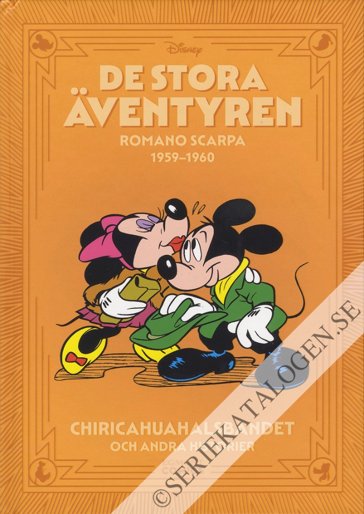 Framsida på De stora äventyren #1959-1960 - Chiricahuahalsbandet och andra historier (2024)
