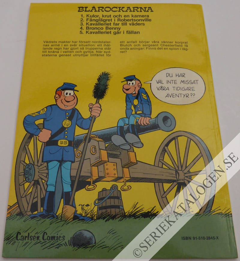Baksida på Kavalleriet går i fällan (1982)