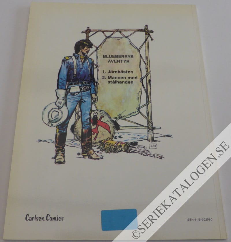 Baksida på Mannen med stålhanden (1979)