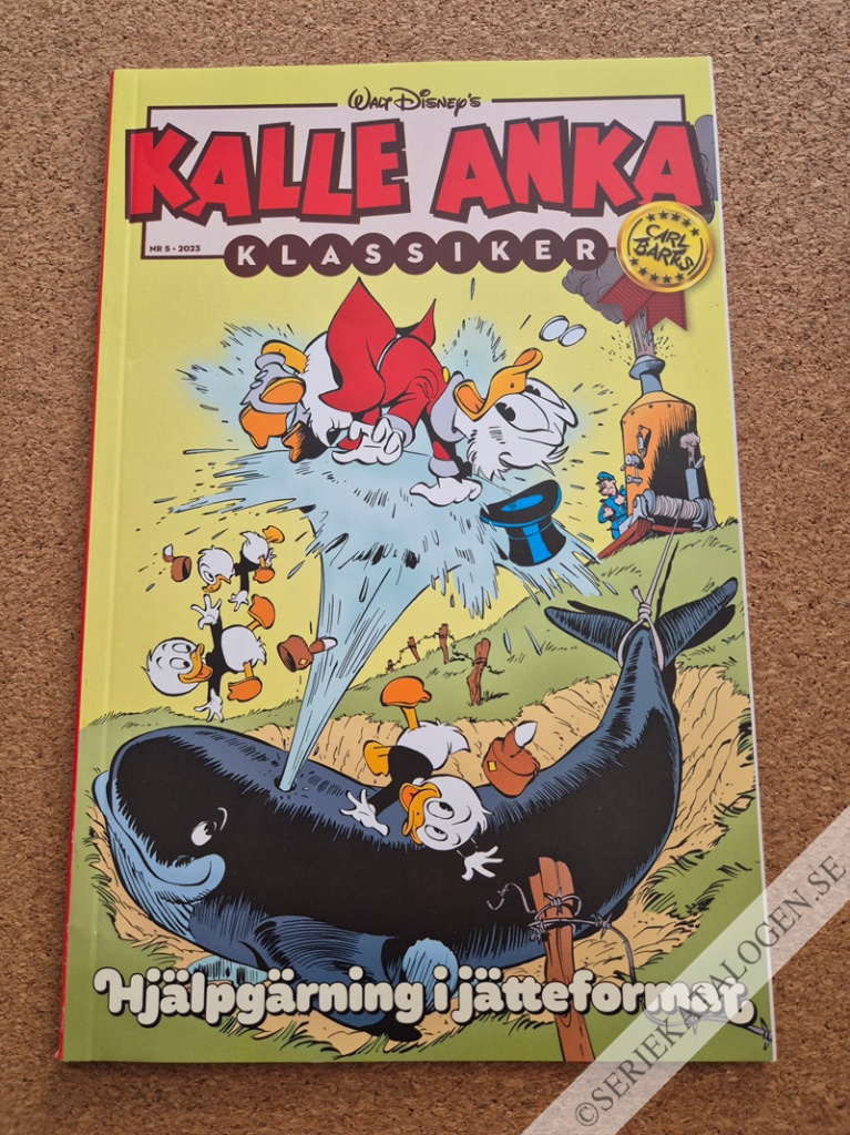 Framsida på Kalle Anka Klassiker #5 (2023)