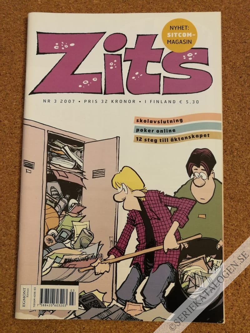 Framsida på Zits #3 (2007)