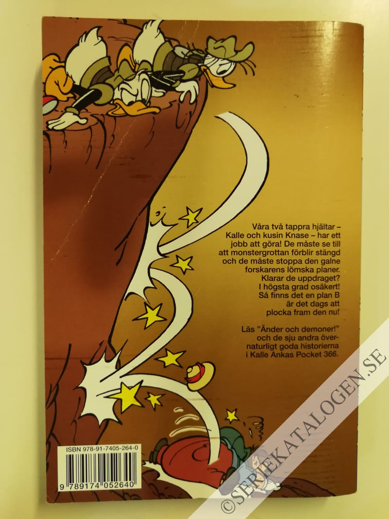 Baksida på Änder och demoner! (2009)