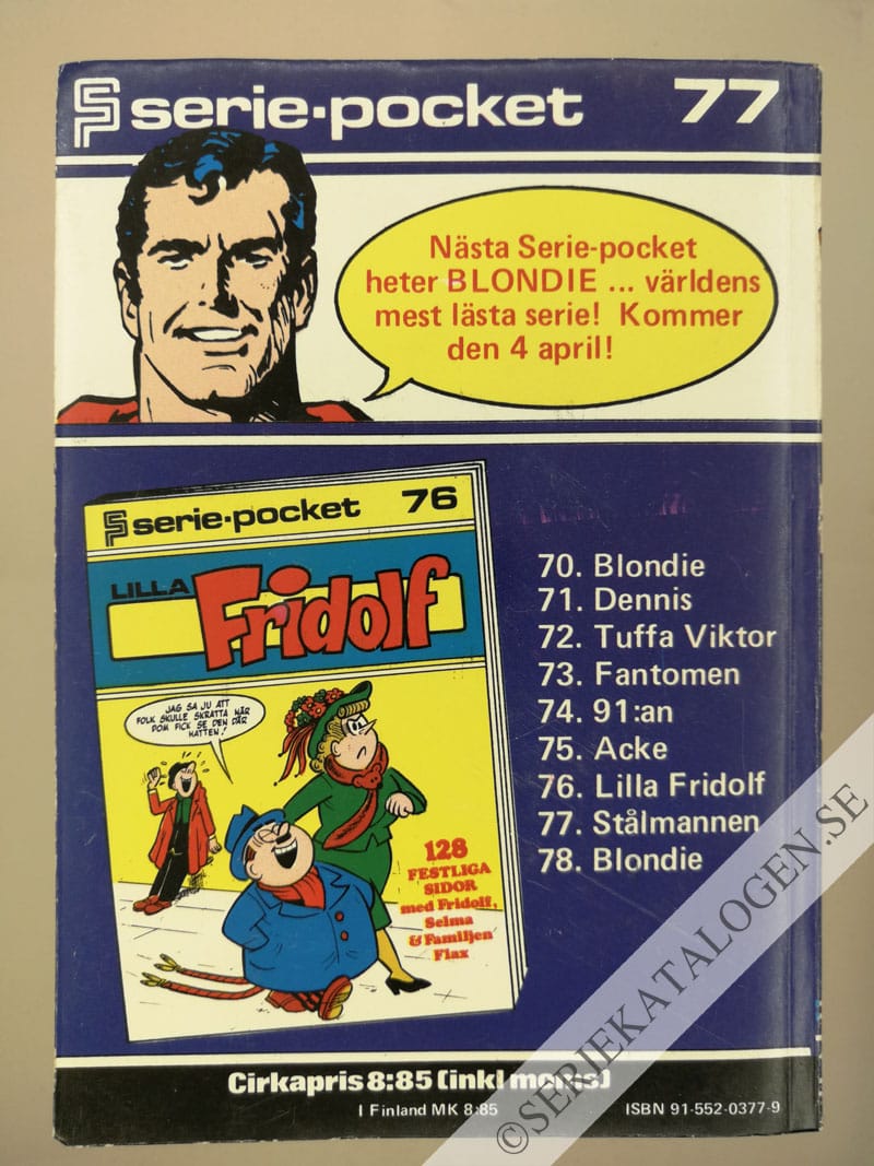 Baksida på Stålmannen (1979)