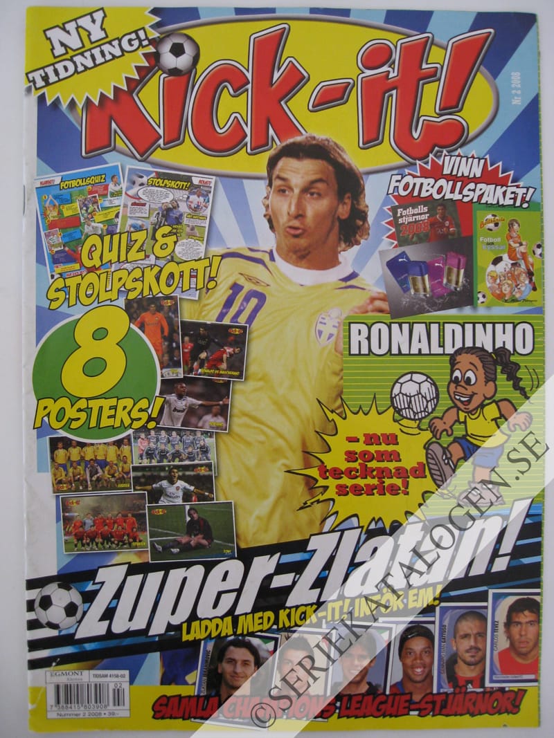 Framsida på Kick-it! #2 (2008)