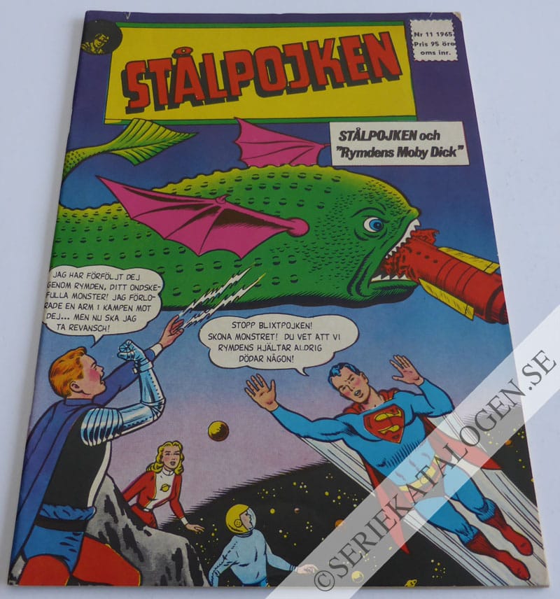 Framsida på Stålpojken #11 (1965)
