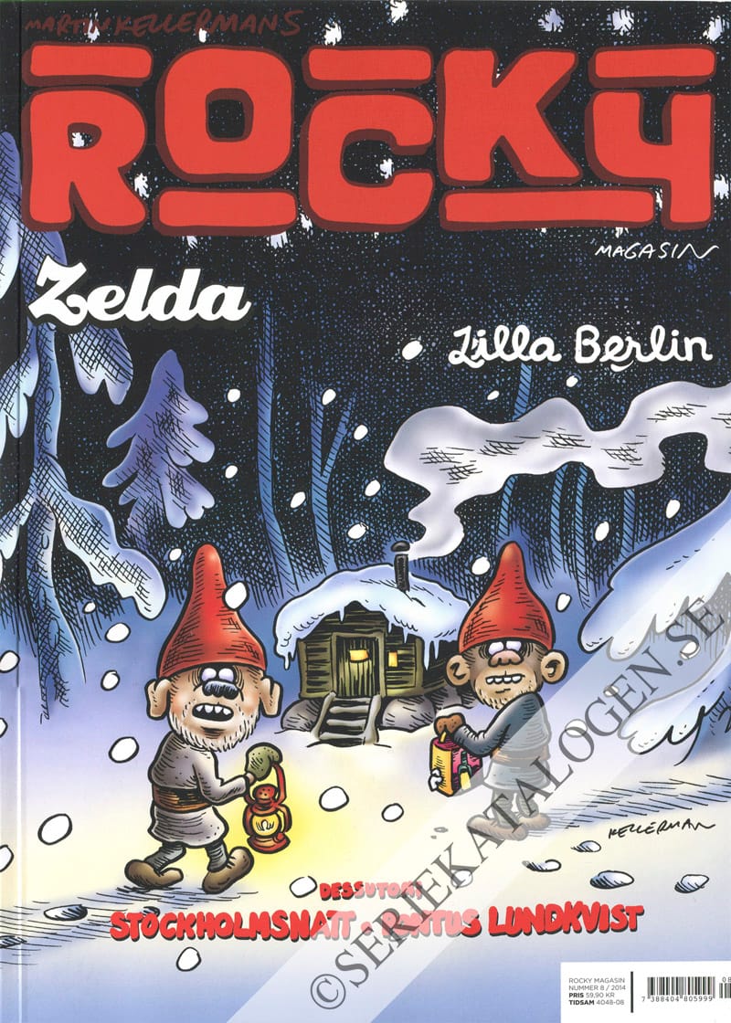 Framsida på Martin Kellermans Rocky #8 (2014)
