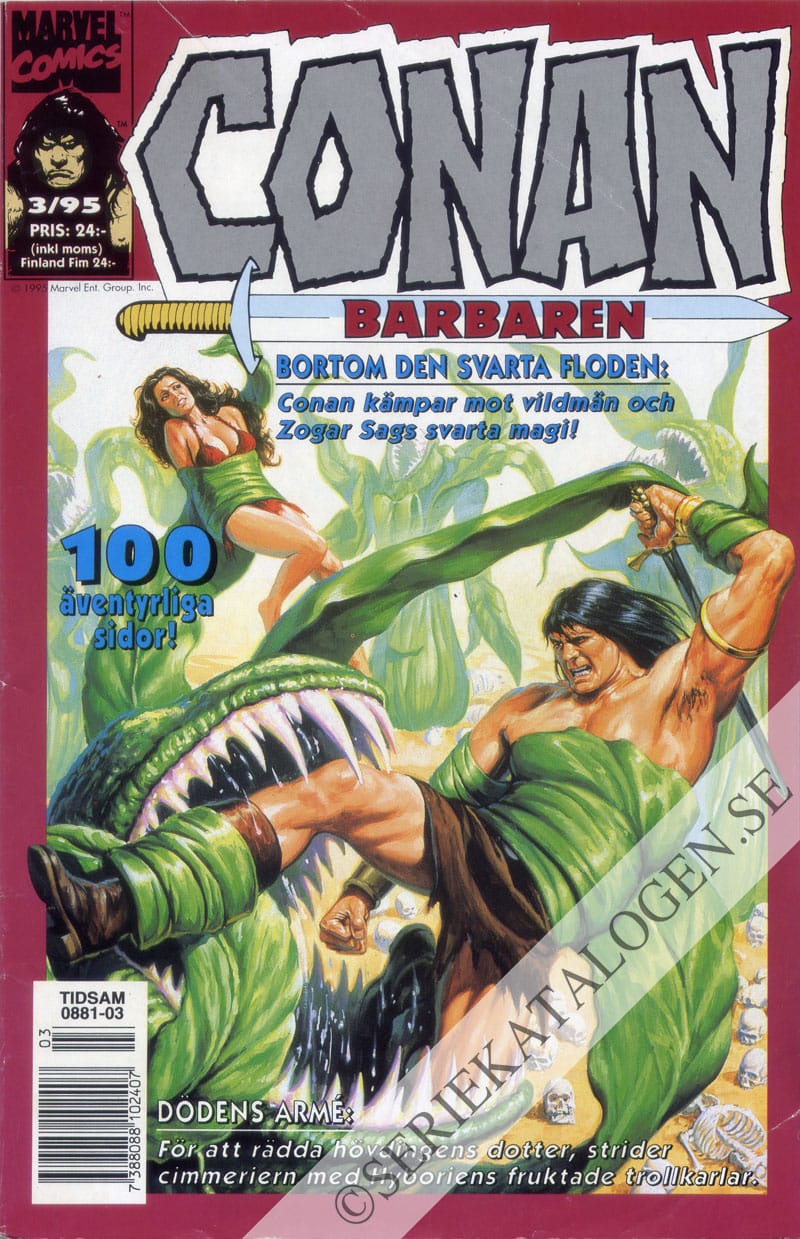 Framsida på Conan barbaren #3 (1995)