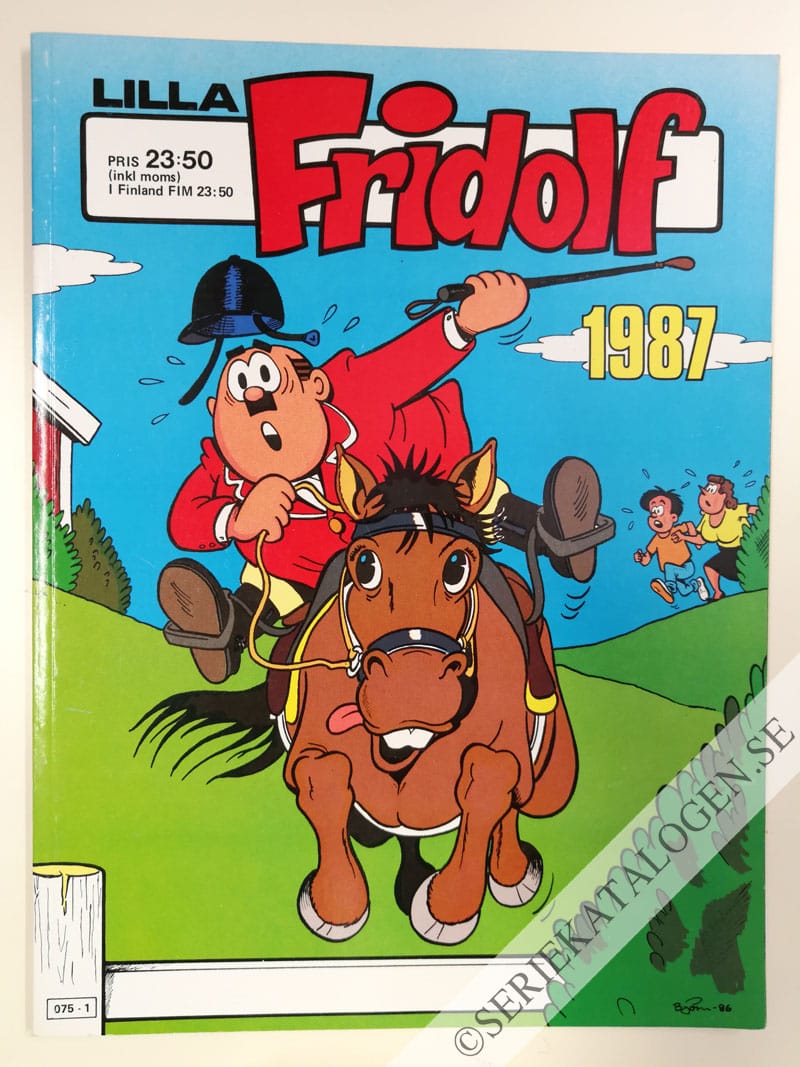 Framsida på Lilla Fridolf # (1986)