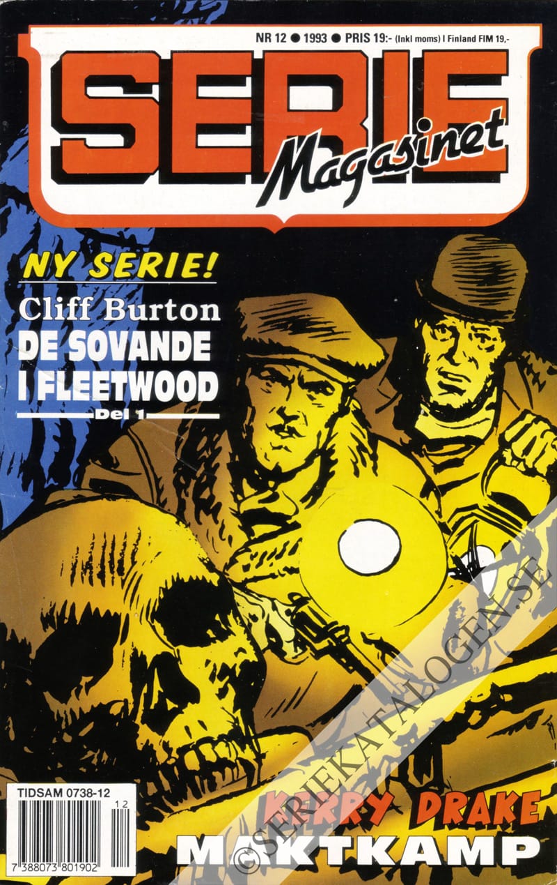Framsida på Seriemagasinet #12 (1993)