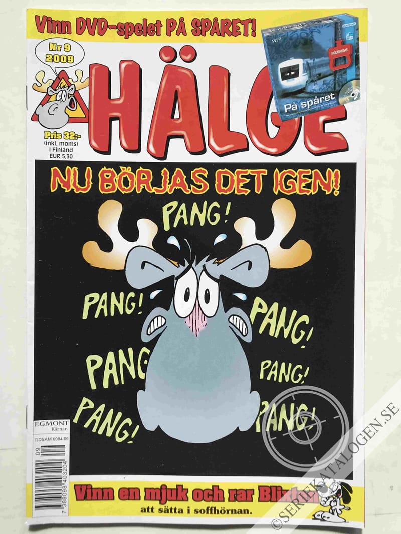 Framsida på Hälge #9 (2009)