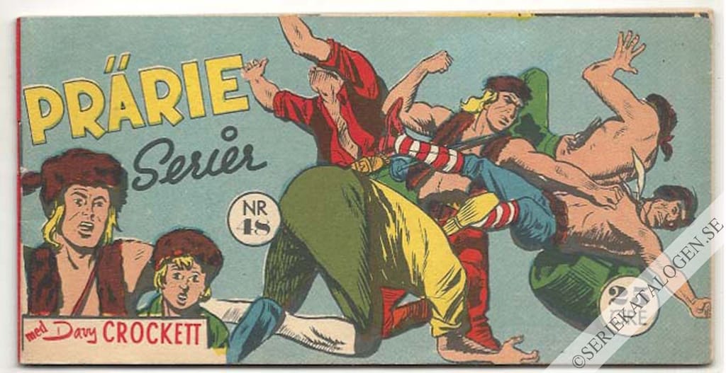 Framsida på Prärie-serier #48 (1958)