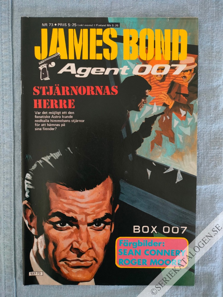 Framsida på James Bond agent 007 #73 (1981)