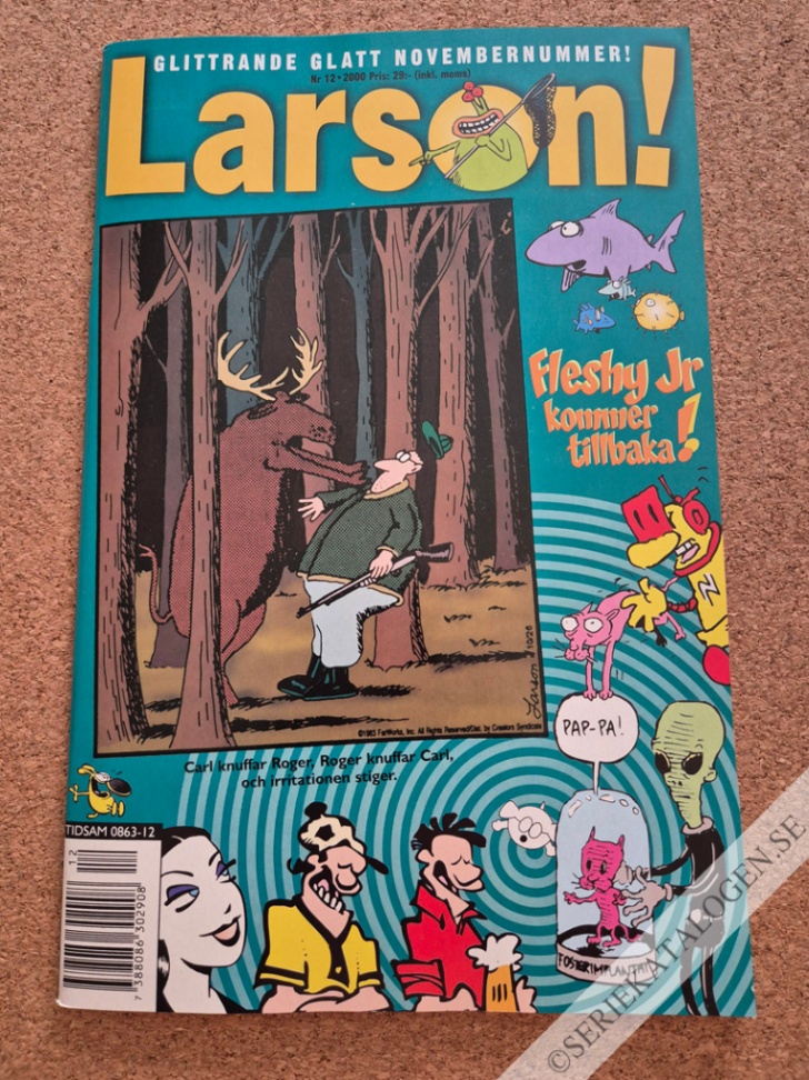 Framsida på Larson! #12 (2000)