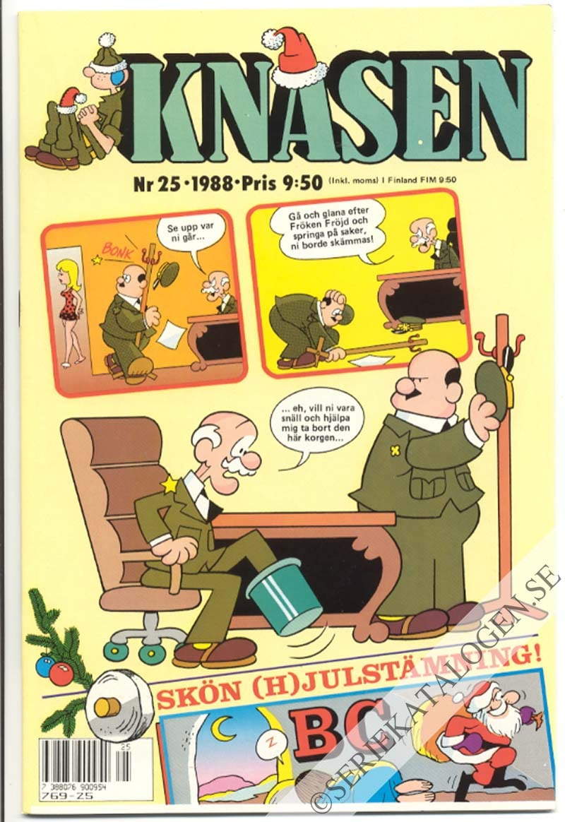 Framsida på Knasen #25 (1988)
