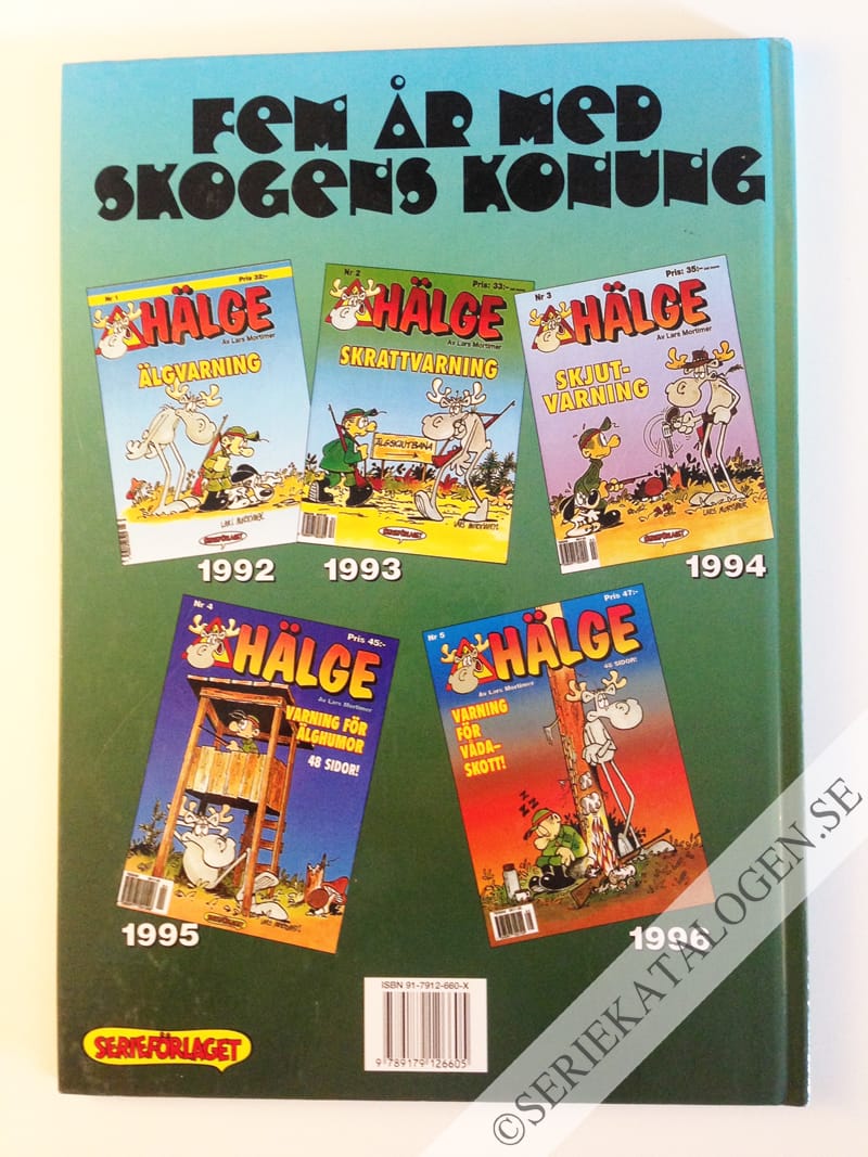 Baksida på ...På kornet (1996)