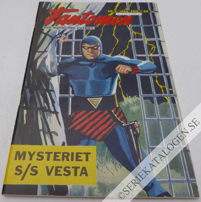 Framsida på Fantomen #2 (1960)
