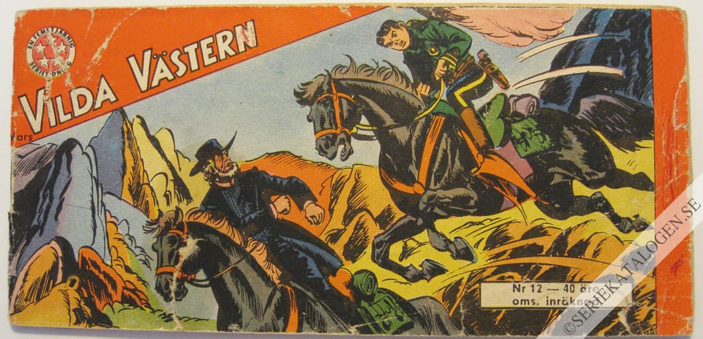Framsida på Vilda Västern #12 (1966)