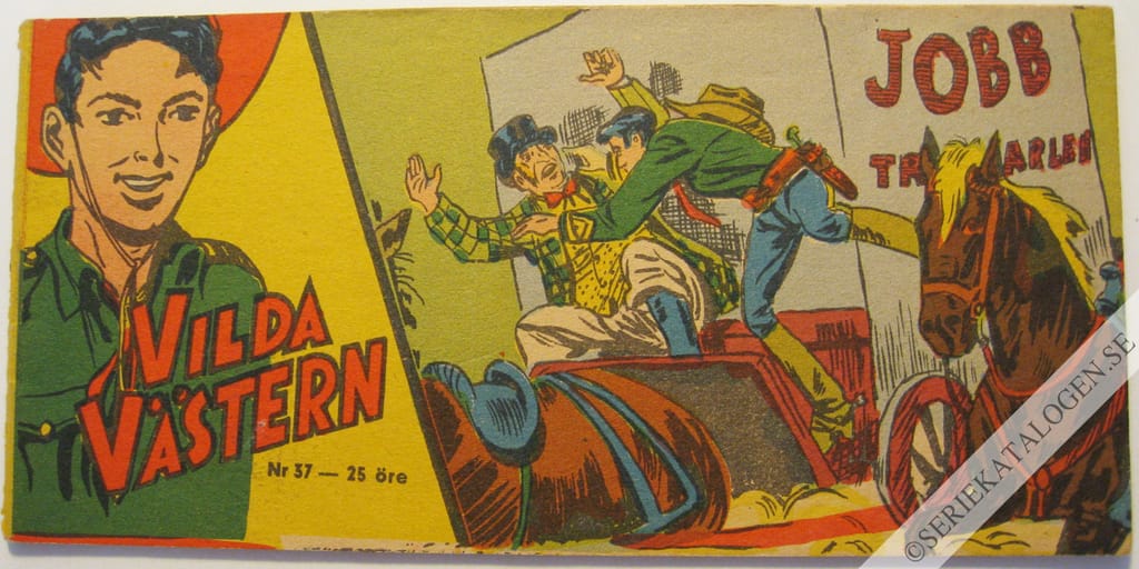 Framsida på Vilda Västern #37 (1958)