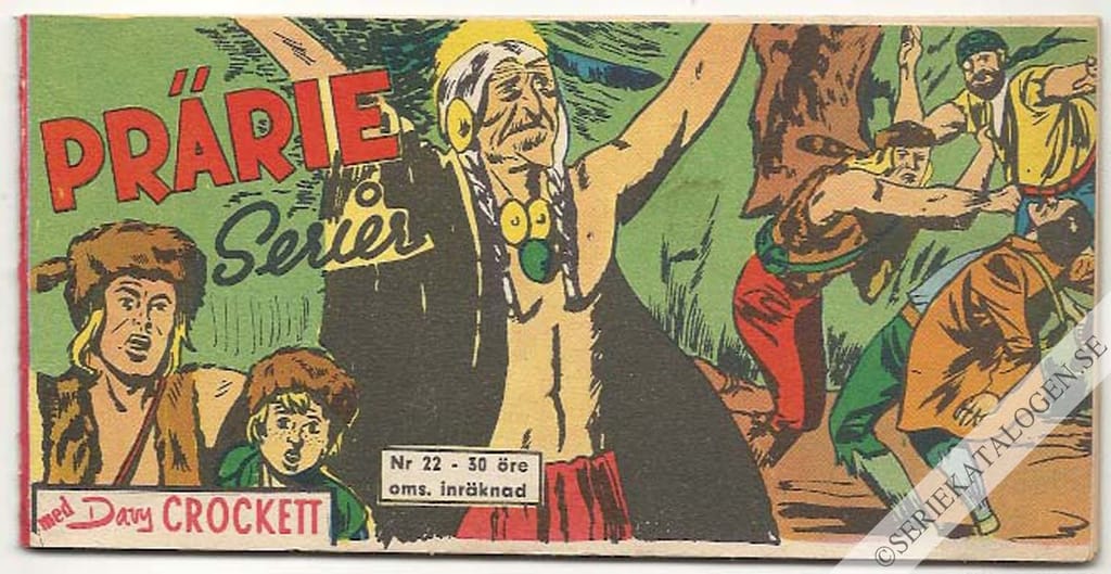 Framsida på Prärie-serier #22 (1960)