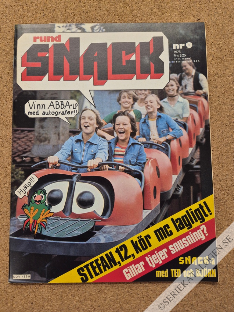 Framsida på Rundsnack #9 (1975)